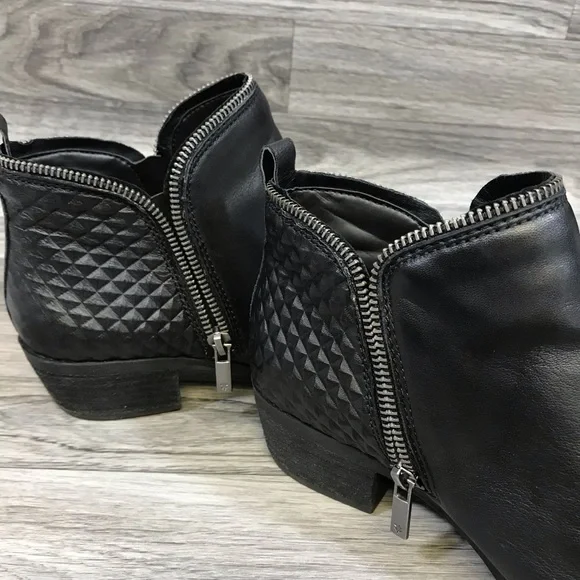 Lucky Brand Bartalino Black Leather Boots - Picture 8 of 8